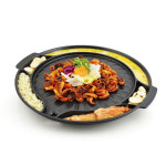 삼겹살 원형불판 ST-1600P 계란찜원형구이팬 40cm : 에버튼하우스