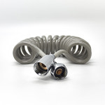 시원 꼬불이 호스 2m 화장실 욕실 변기 베란다 청소 : 주식회사 시원