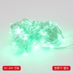 LED 크리스마스 트리등 장식 전구 조명 은하수 미니 꼬마 무뚜기 야외 투명선 100구 : 전기다모아