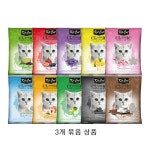 고양이 벤토나이트샌드 먼지없는 천연모래 응고형 벤토나이트 캣샌드 벤토모래 킷캣클래식클럼프 3개 : 코드6컴퍼니