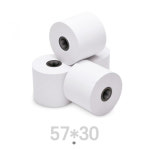 신용카드 매출전표 2인치 감열지 이동형 단말기 영수증 용지_밴사 표준 50Roll (57X30) : 스마트결제 스토어