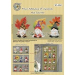 십자수 도안 Four Seasons of Gnome AUTUMN 소다 G3254 : 조이십자수