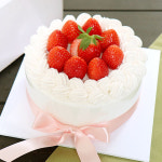 렛츠BAKING 생크림 케이크 만들기세트 2호 베이킹키트 포장풀세트 홈베이킹DIY : 렛츠BAKING