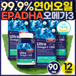 파워 Ultra울트라오메가3 비타민d 밸런스 약국 대용량 1200 EPA DHA 혈행개선 오메가쓰리 식약처인증 생체이용률 혈중 중성지질 개선 혈행... 