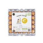 닥터안스에그 무항생제 달걀 생란 당일생산 수의사 계란 중란 2판 60구 : 안일농장