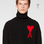 아미 AMI 23SS DE COEUR 펠티드 메리노울 오버사이즈 BLK : SOMETHING4U