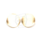ERG-1802-MG [2개] 백 클립 귀걸이 / Non Pierced Screw Back Clips Earring 30mm X 30mm 악세사리 부자재 : partsya