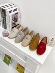 로로피아나 천연 양가죽 세무 로퍼 8 Color : TREND J