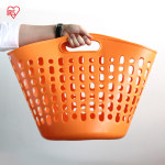 아이리스 통풍 구멍 세탁 빨래 바구니 런드리 바스켓 LB-L : 아이리스프라자