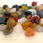 보석자갈 마노 예쁜자갈 보석돌 인테리어돌 화분장식돌 : 신포상점