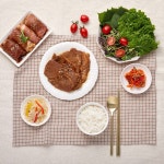 수제 돼지 숯불 양념 구이 1200g 갈비양념 : 부처스마켓
