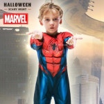 MV 마블 영웅 캐릭터 스파이더맨 어린이집 키즈 할로윈 생일 이벤트 역할놀이 코스튬 의상 : 쇼피리스트