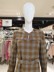 [DEWL] 듀엘 빅세라카라 포인트 체크패턴 롱 원피스 D204MSE041 : 뉴코아 강남점 듀엘