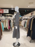 [DEWL] 듀엘 빅세라카라 포인트 체크패턴 롱 원피스 D204MSE041 : 뉴코아 강남점 듀엘