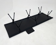 빈나노 캠핑 야전침대 경량 야외 간이 접이식침대 멀티캠 블랙 : 빈나노