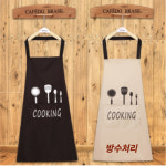 방수앞치마 김장 카페 쿠킹 공방 식당 정육점 롱 앞치마 : 이즈모아