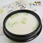 홍천 한우 사랑말 진한 사골 곰탕 고기 한우곰탕 2인분 600g : 강원곳간