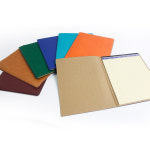 아인텍 핸드메이드 가죽 A4 레포트패드 리필노트 필기노트 연습장 공부 공책_HH22 : 아인텍