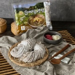 친환경 프리미엄 황금메밀 밀키트 황금미소세트 생메밀면 소바 메밀국수 냉면 600g 1.2kg : 망설이면 매진