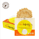 허가네 누룽지 김포금쌀햅쌀 바삭바삭  현미 누룽지 수제 현미칩 1상자 10봉지 : 허가네누룽지