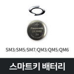 SM5 스마트키 배터리 르노삼성키건전지 SM3 SM6 SM7 키 건전지(5개) : 봉봉스토