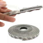 외풍차단 접착식 문풍지 소3m 현관 창문바람막이 모헤어 소음차단 틈막이 : 태영리더스