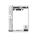 키치 떡메모지 SWEET CHILD O MINE : 아즈산산