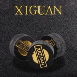 풀 큐 팁 직경 14mm,파란색 팁 M 경도 5 겹 구운 가죽 당구 액세서리,2 개 : LaOnDream2