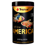 소프트라인 아메리카 Size S 250ml / 140g 최고의 열대어 사료 : 트로피칼코리아