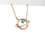 쥴리앤 14K 행운의 수호성 12월탄생석 터키석목걸이 : 쥴리앤