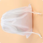 옷포장 의류파우치 소형 쇼핑백 선물포장주머니 무지디자인 양방향의류보관함 통기성 : SR Market