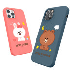 에스투비 라인프렌즈 미니 소프트 케이스 아이폰11 브라운 : 시연테크