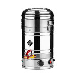 화영 전기물끓이기 전기물통 보온 장국통 육수 온수 온도조절 STS316 6호 : 한국주방산업