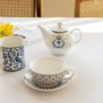 카사블루 티포원 (티포트, 찻잔, 받침) 세트 : 폴가든리빙