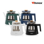 라이녹스 칼라 유리 무선 드립 주전자 1.2L 전기포트 분유포트 내열포트 티주전자 : 라이녹스