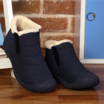 빅 사이즈 스노우 부츠  기모 커플 부츠 : 플레쉬