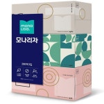 모나리자 친환경 업소용 홍보용 대용량 미용 각티슈 사각 티슈 곽휴지 280매 24개 : TAEK STORE