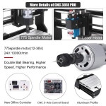 CNC 3018 프로 레이저 조각기 10w15w 레이저 CNC 밀링 머신 3축 GRBL 제어 레이저 조각 기계 DIY 목재 라우터 : 실감나요