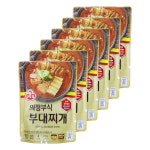 오뚜기 의정부식 부대찌개 500g 6개 즉석국 즉석탕 간편식 : 더진스토어