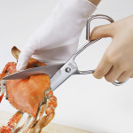 무디타 올스텐 일체형 다용도 주방가위 21cm 1개+1개 / 고기 캠핑가위 : 리본제이