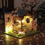 집콕 성인 취미 미니어처 하우스 DIY 나무 인형 집 키트 조립 가구 일본 카사 : 제이브로드