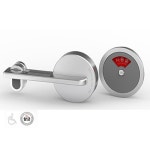 큐비클 화장실 잠금쇠 T-420F : 철물마당