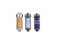 기간 할인 1+1 (2개 셋트)고급형,아로마 샤워기 필터 (3종 중 선택 - 레몬,라벤더,자스민),리필용 별도판매 : JS-Store