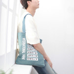 G3391 딕피스트 남자 코튼 에코백 INTERNATIONAL BANK : 조이티