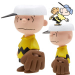 스누피 udf BASEBALL 야구선수 찰리브라운 피규어 : 하비토모