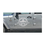 JEEP 랭글러 튜닝 오버랜드 빈티지 별 스티커 JK JL 글레디에이터 그리븐 KD 50110 : 미스터카