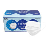 이지가드 국산 MB 덴탈 마스크 1매, 50매 대형 국내생산 국산원자재(유통기한경과 특가할인상품) : 화이트 플러스
