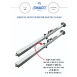 스마트상사 30각 자동 롱롱 다리 높이조절 핸들 포함 스마트좌대 다리 : 홍스낚시