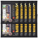 지도표 성경 세번구운 김밥김 22g x 10개 : 더플러스 친구