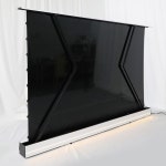 전동형 빔 스크린 프로젝터 롤 스크린 가정용 사무용 빔 프로젝트 스크린 mivision 120 inch motorized electric floor rise pull up... 